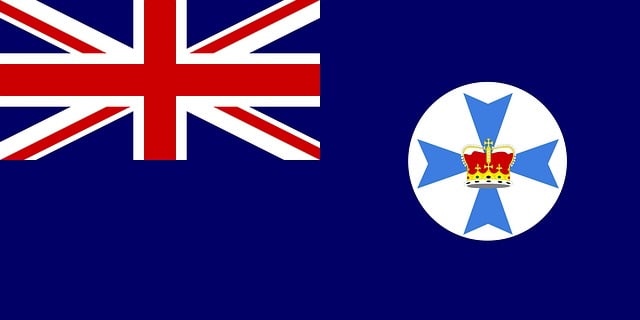 Queensland, Stat, Flagg, Australia