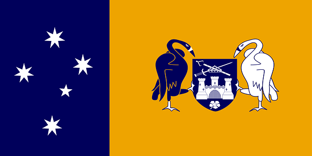 Free Flag Australian Capital Category vector and picture