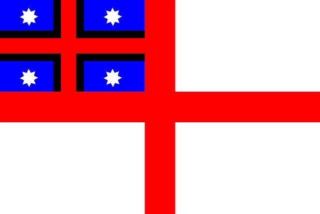 Free maori flag united tribes of new zealand vector