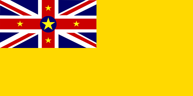 Free flag british flag niue vector