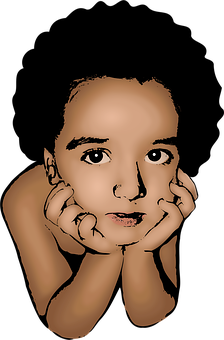 Child, Thoughtful, Looking, Childhood