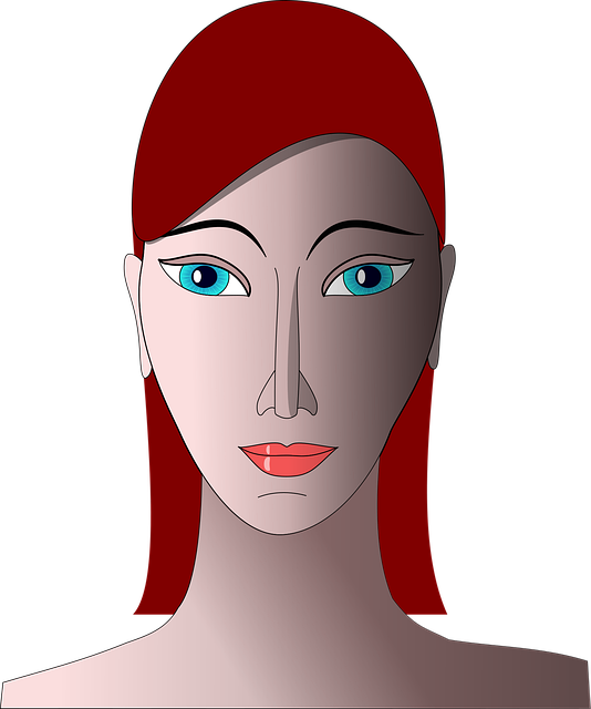 Free womans head portrait adult vector