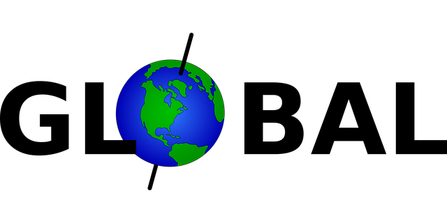 Free global globe earth vector
