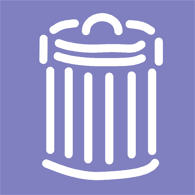 Free trashcan litterbasket litter illustration