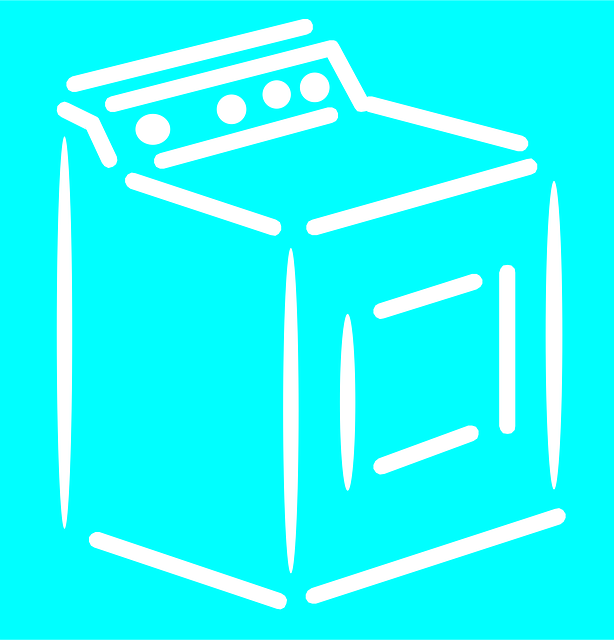 Free washing machine appliance domestic vector
