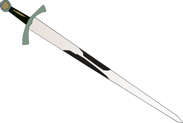 Free sword medieval ninja vector