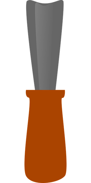 Free chisel tool wooden vector