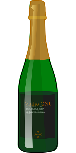 Free wine drink bottle vector
