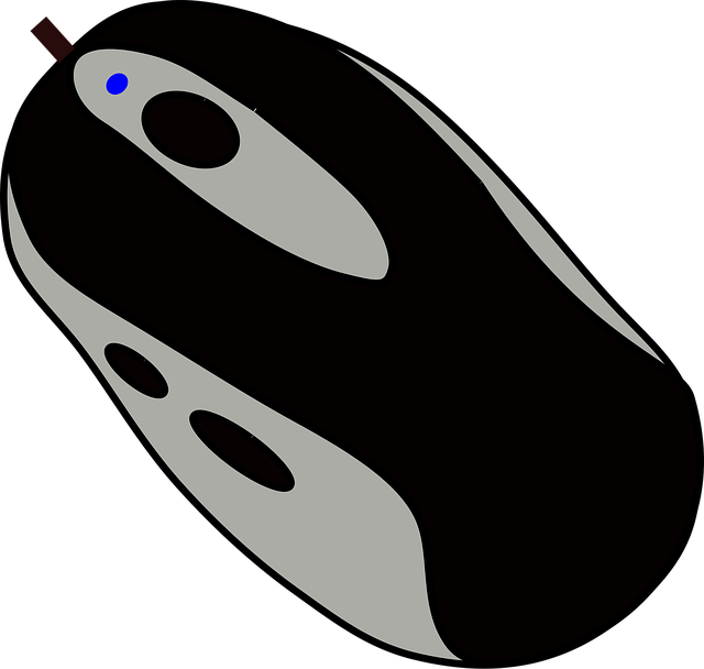 Free mouse pointing device vector