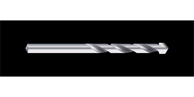 Free bit drill drilling vector