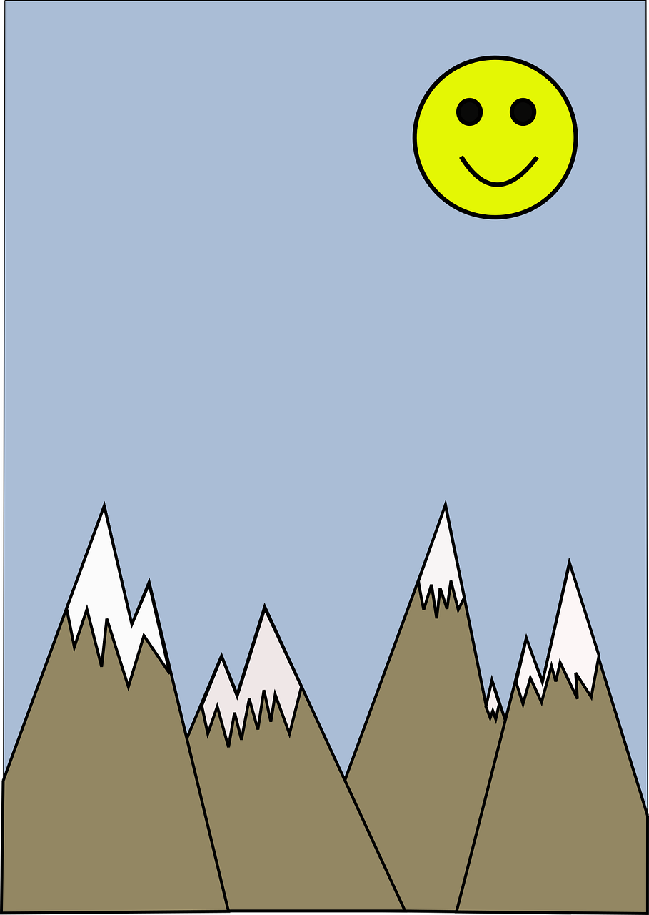 Free sun sky smiley vector