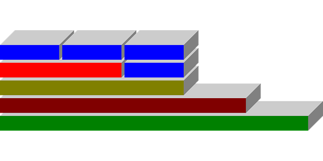Free boxes stacked cardboard illustration