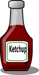 ketchup, sauce, tomato