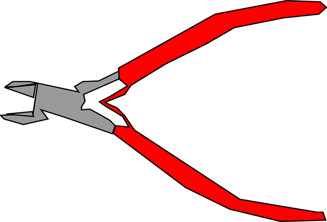 Free pliers tool equipment vector