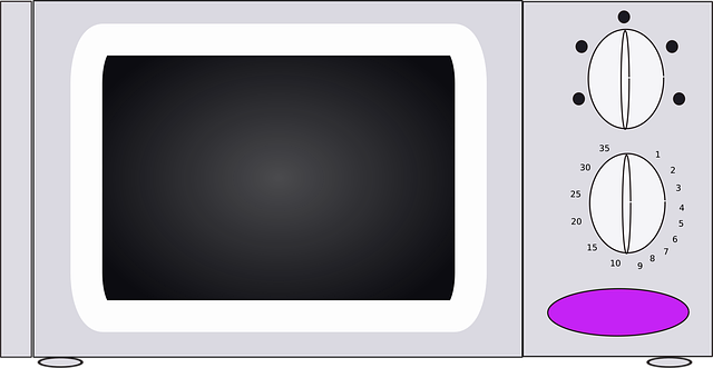Free microwave heater heating vector