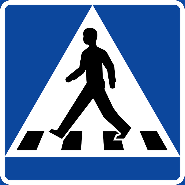 Piétons, Traversée, Circulation, Route