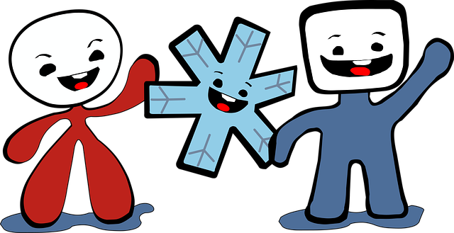 Free winter paralympic games neve aster vector