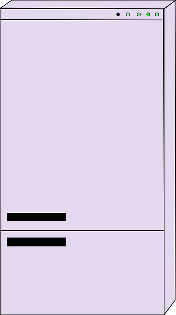 Free Fridge Refrigerator vector and picture