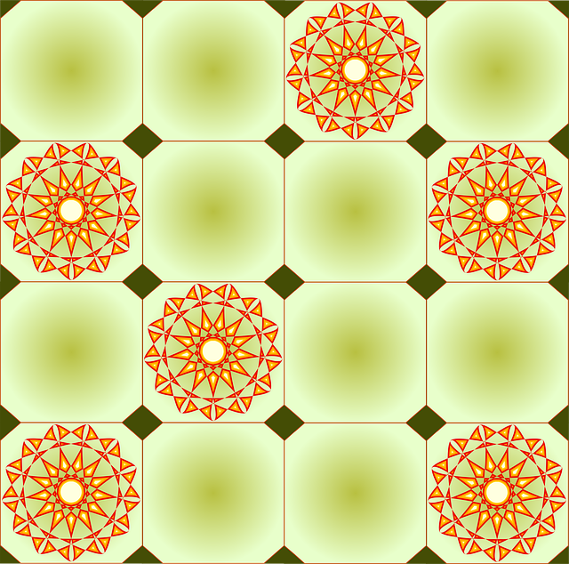 Free vinyl tiles ground vector