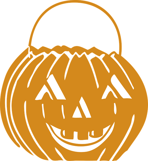 Free jack o lantern orange pumkin vector