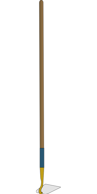 Free hoe tool manual vector