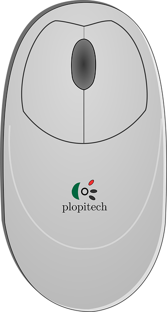 Free mouse device pointing illustration