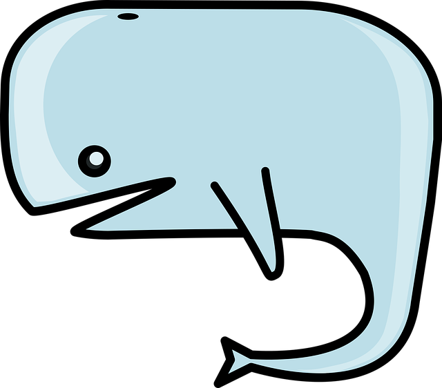 Free whale animal sea vector