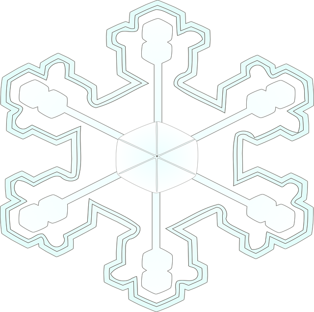 Download free HD stock image of Snowflake Nature Free snowflake nature blue vector