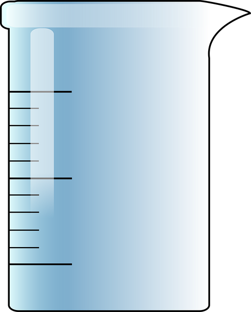 Free flask beaker chemistry vector