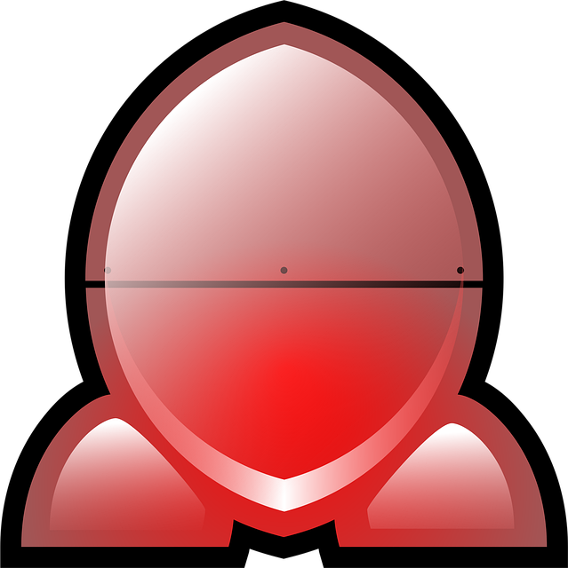 Free rocket ship red illustration