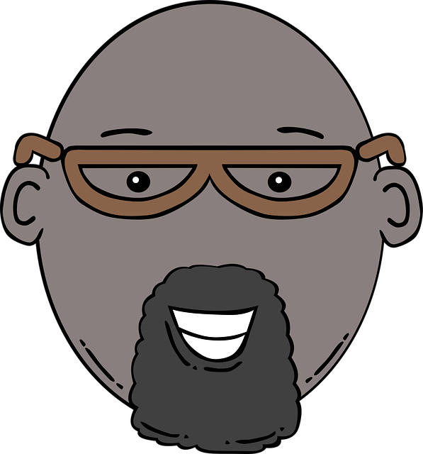 Spitzbart, Afroamerikaner, Mann, Gesicht