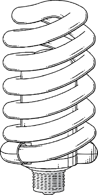 Free fluorescent energy saver energy saving vector