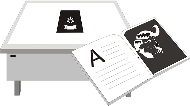 Free book school learning vector