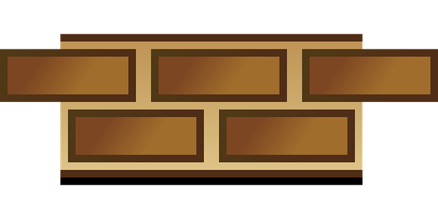 Free border map brick illustration