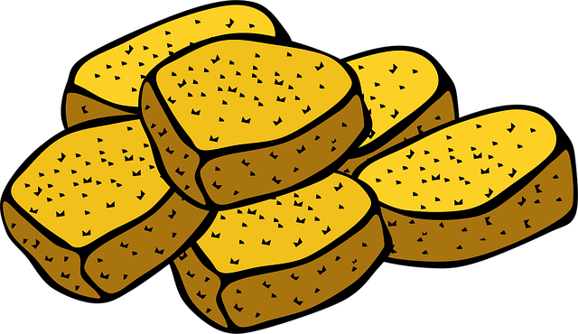 Free chicken nuggets meat illustration