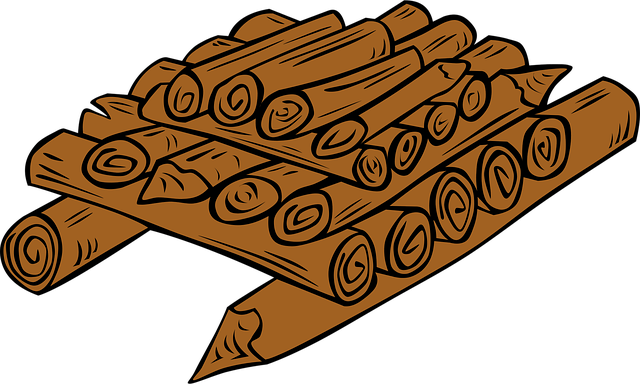 Free campfires wood outdoor vector