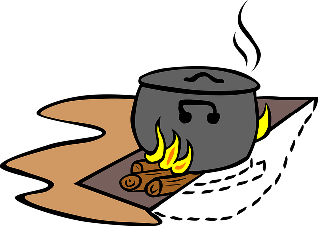 Free campfire cookout campfires vector