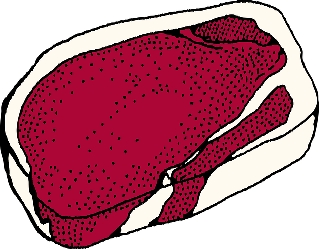 Free steak beef meat illustration