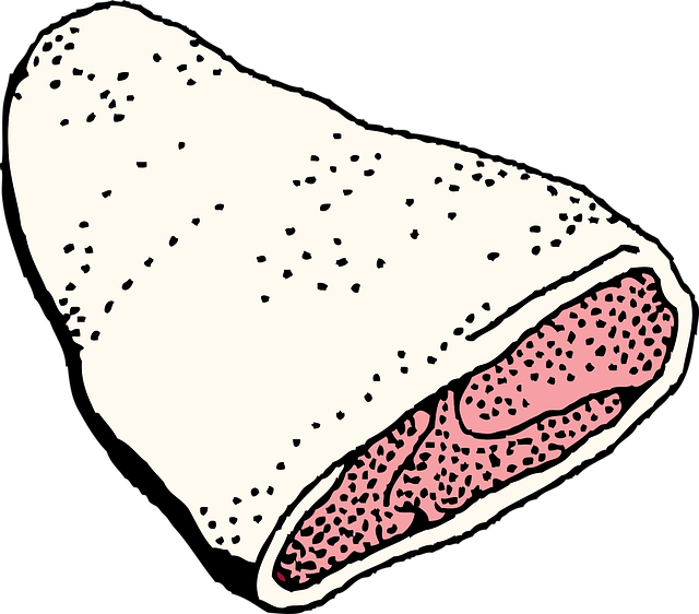 Free ham pork meat illustration