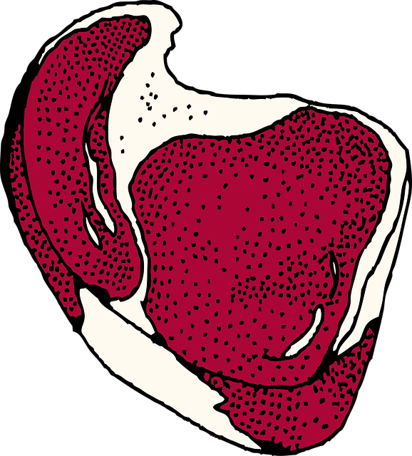 Free steak meat beef vector