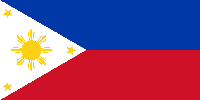 Free philippines flag country vector