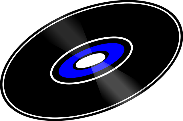Free record album vinyl vector