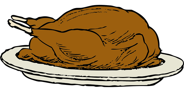 Free platter turkey nature illustration