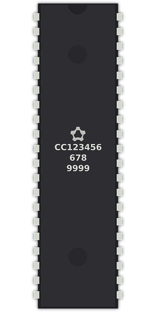 Free integrated circuit chip vector