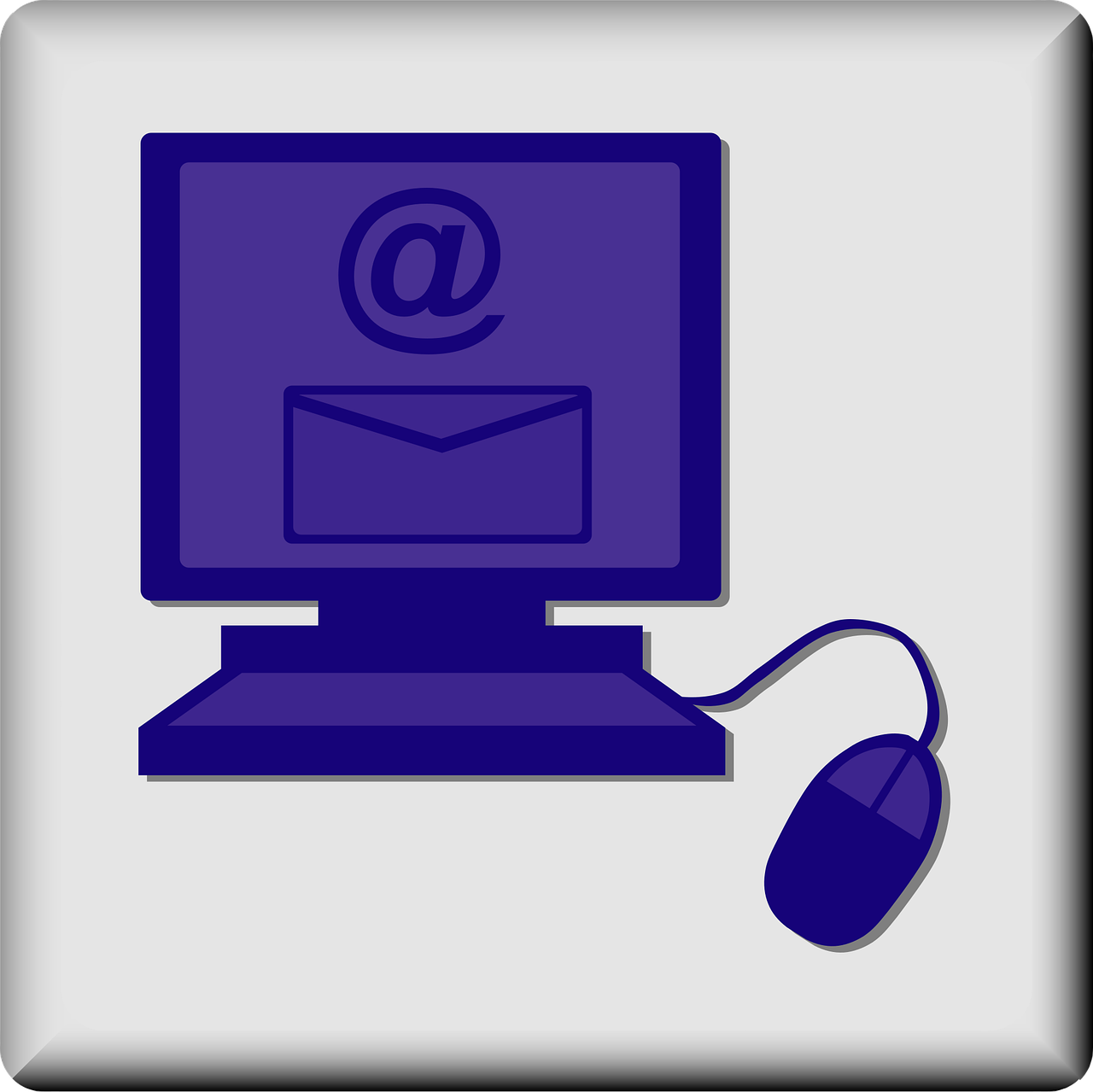 Free email access hotel vector