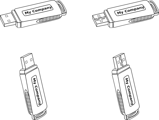 Free usb drive memory illustration