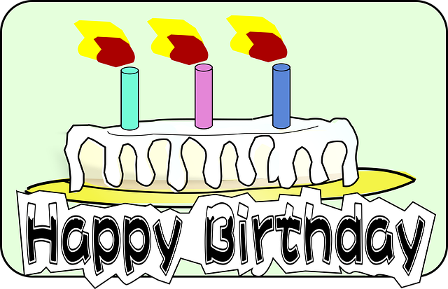 Free birthday cake happy birthday cake vector