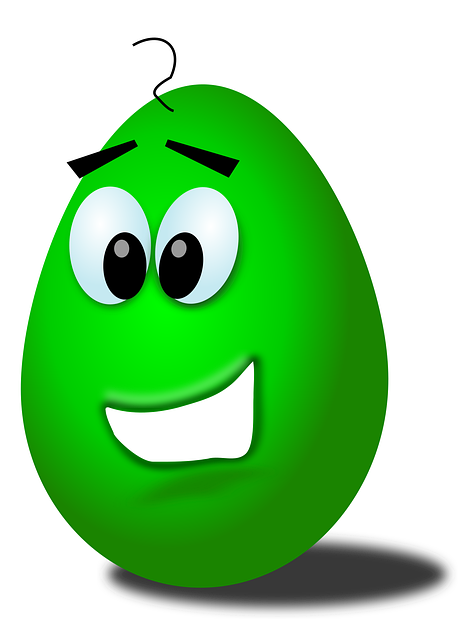 Free egg egg face smiley face vector