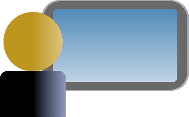 Free lcd screen flat vector