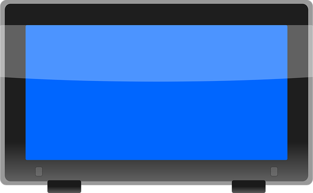 Free monitor lcd flat vector
